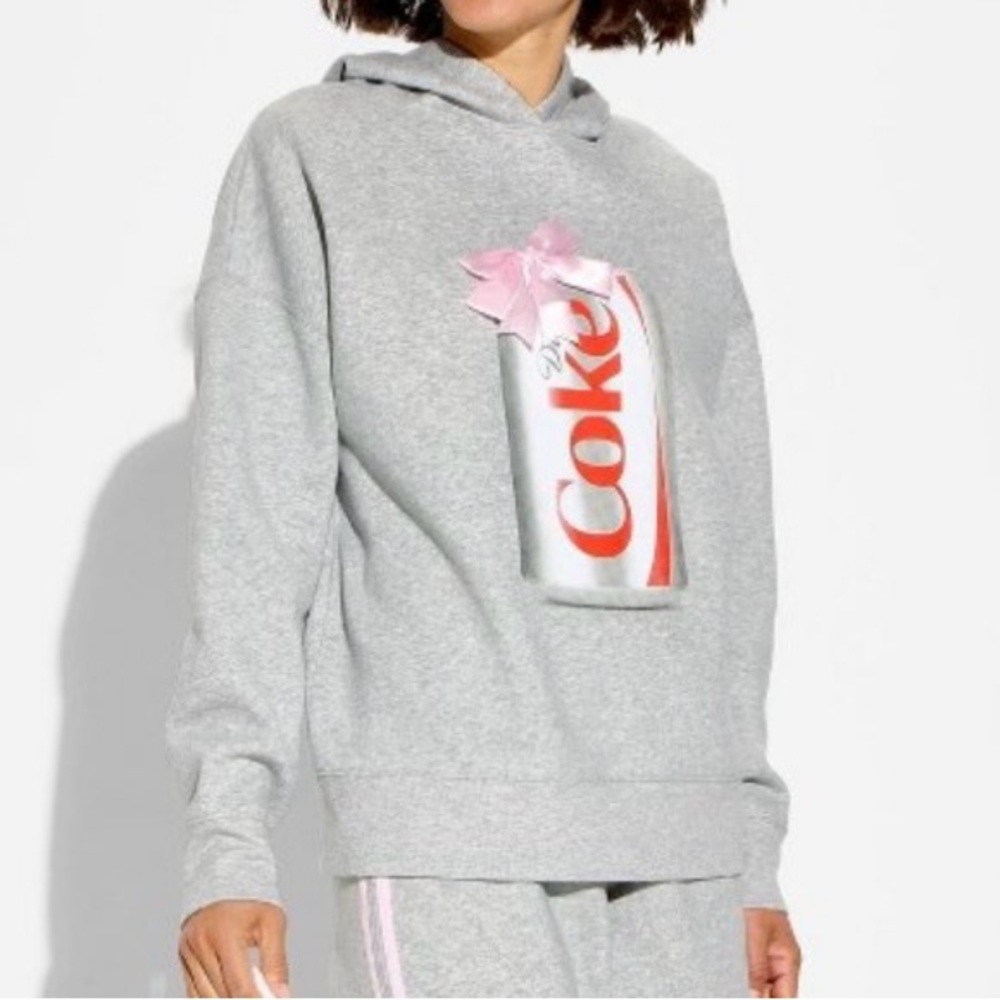 Diet Coke Gray Hoodie - Picture 2 of 4